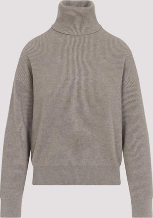 Brunello Cucinelli Beige Wool Pullover