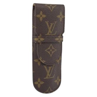 Louis Vuitton Pre-owned Accessories, female, Brown, Size: ONE SIZE Pre-owned Canvas Home-Office