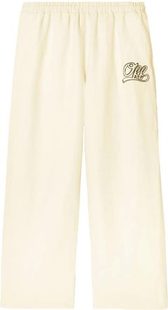 Off-white Pantaloni con stampa - Toni neutri