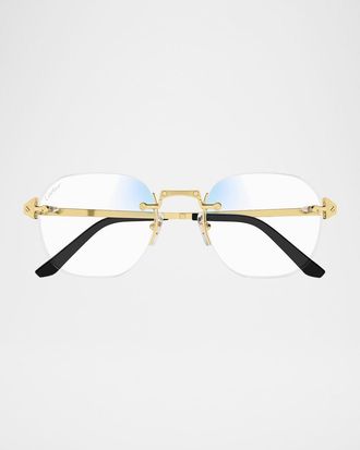 Cartier Round Metal Optical Glasses
