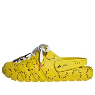 adidas x The Simpsons Adilette Clog Yellow Core Black HQ2580