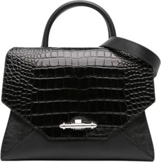 Givenchy Pre-owned Handbags, female, Black, Size: ONE SIZE Pre-owned Leather handbags