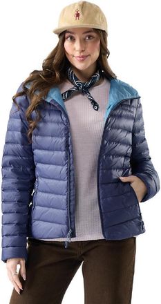Smartwool Womens Winterloft Hooded Down Jacket Blue XS