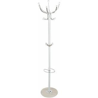 Compactor HAKU M&ouml;bel appendiabiti, marmo, cromo-bianco, &Oslash; 38 x H 176 cm