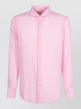 MC2 Saint Barth pamplona linen shirt long sleeve regular fit