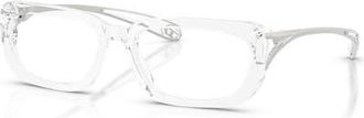 Diesel 54mm Rectangle optical glasses in Transparent at Nordstrom