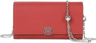 Tiffany & Fred Saffiano Leather Crossbody Wallet/Clutch