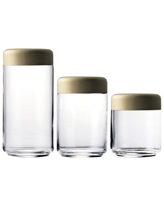 Mepra Set Of 3 Urano Materoc Canisters With $32 Credit