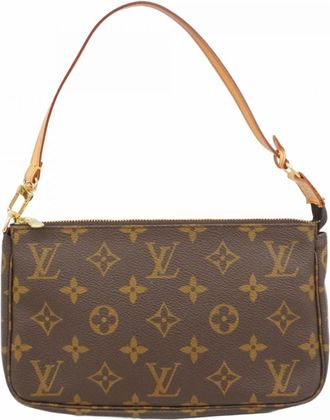 Louis Vuitton Brown Pouch (Pre-Owned)