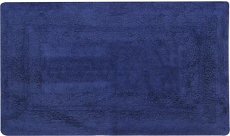 KASANOVA Tappeto bagno 50x80 cm cotone blu