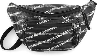 Balenciaga Black Leather Sling Bag (Pre-Owned)
