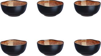 Bj&ouml;rn Borg Cuenco &Oslash;12cm - 6 Piezas - Marr&oacute;n salvaje