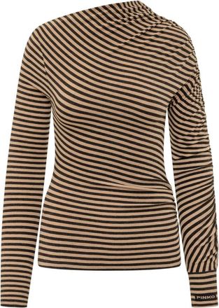 Pinko Brown Stripes Other Sweater