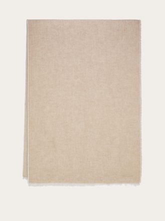 Ferragamo Women Stole with lurex thread Beige