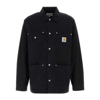 Carhartt Work in Progress Hombre, Chaquetas, Negro, Talla: L