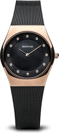 Bering Black Stainless Steel Dress Womens Watch