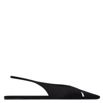 Saint Laurent Babylone Slingback Flats, Brand Size 35 ( US Size 5 )