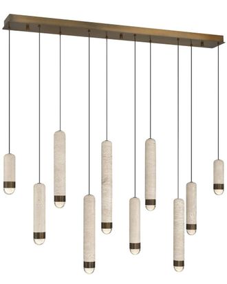Eurofase Lighting Cambre 10-Light 50In Linear Chandelier