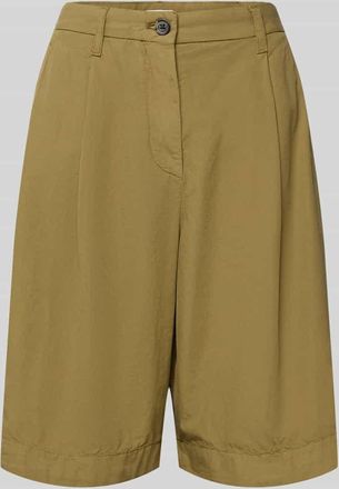 Tommy Hilfiger Relaxed Fit Bermuda aus reiner Baumwolle in Khaki, Gr&ouml;&szlig;e 34