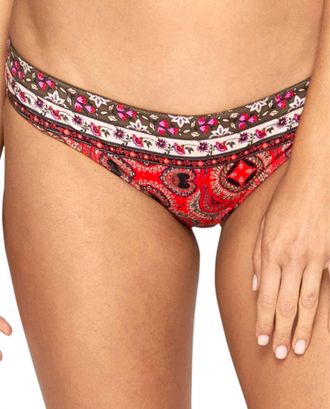 Jets By Jessika Allen Moderate Coverage Hipster Bikini Bottom In Arabian Spice