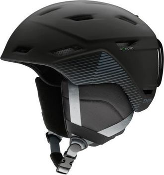 Smith Mission MIPS Snow Helmet in Matte Black Stripes at Nordstrom, Size Small