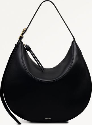 Radley London Black Large Ziptop Shoulder Bag Bliss Crescent SS26 Radley London