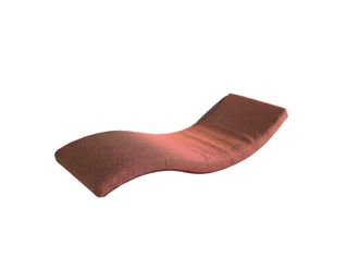 OEM Estanter&iacute;a Met&aacute;lica Ondulada Para Gatos De 95 Cm, Asim&eacute;trica, Derecha, Color Rosa Pastel Oscuro