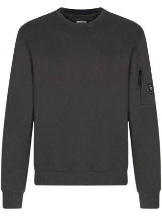 C.P. Company Diagonal Raised Fleece Lens Crewneck Sweatshirt