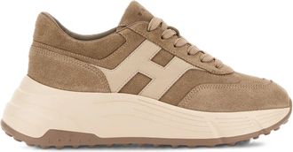 Hogan Casual Suede Chunky-Sole Sneakers