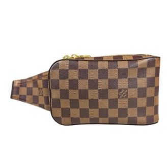 Louis Vuitton Pre-owned Belt Bags, male, Brown, Size: ONE SIZE Pre-owned Vintage Damier Canvas Sling Bag