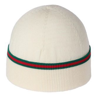 Gucci Accessoires, unisex, Beige, M, Wol, Capello Milly