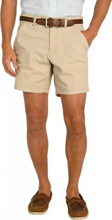 Duck Head Field Canvas Camp Short In Khaki