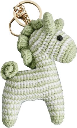 Generic Horse Charm - Purse Charm - Decorative Fashionable Pony Pendant, Crochet Backpack Decoration, Jewelry Collection, Outdoor Gear, Green, Refer to descri