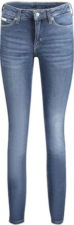 Calvin Klein Mid-rise Skinny Jeans - Dames - Skinny Jeans - Blauw - W29 L32 - Katoen - Jeans