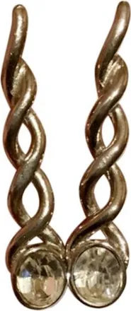 Saint Laurent Yves Saint Laurent Vintage Crystal Drop Earrings