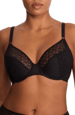 Natori Harmony Smooth Back Underwire Bra in Black at Nordstrom, Size 38Ddd