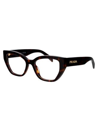 Prada 0PR Tortoiseshell Acetate Cat-Eye Sunglasses - Tortoiseshell