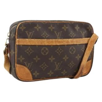 Louis Vuitton Pre-owned Cross Body Bags, female, Brown, Size: ONE SIZE Pre-owned Vintage Monogram Shoulder Bag