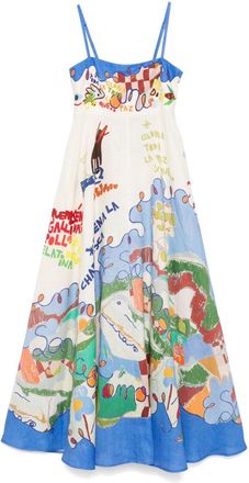 Alemais Abito Nadia lungo - Blu