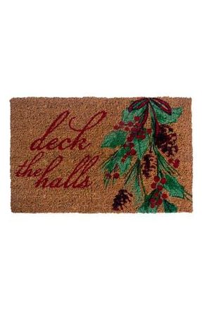 Entryways Merry Pine Doormat in Red at Nordstrom Rack