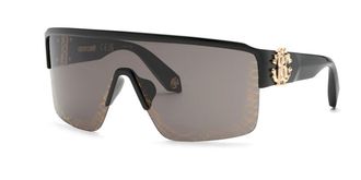 Roberto Cavalli SRC037M Z42L Womens Sunglasses Black Size 99