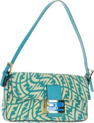 Fendi Pre-owned Shoulder Bags, female, Multicolor, Size: ONE SIZE Pre-owned Vintage Shoulder Bag