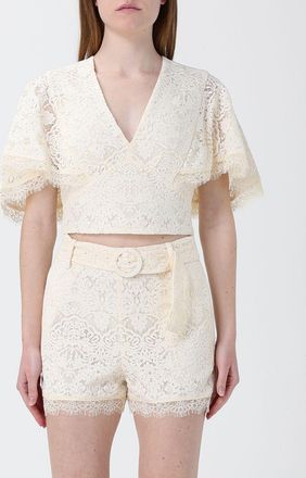 Twinset Top crop in pizzo Twinset