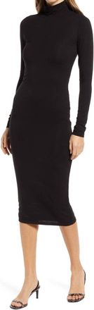 Good American Womens Sundown Dress In Black