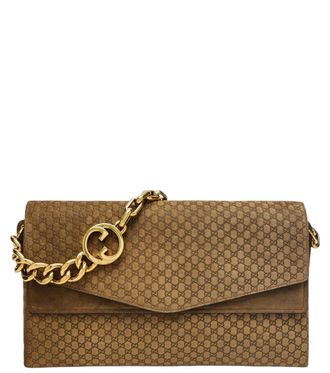 Gucci Brown Logo Large Shoulder Bag