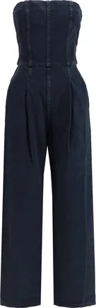 A Gold E Agyness Jumpsuit - Navy