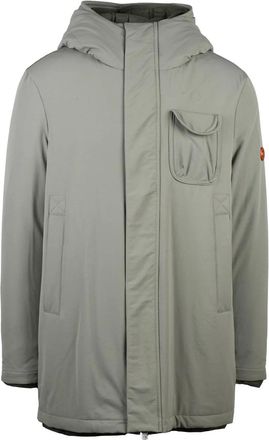 Dekker Granlasco Hooded Jacket With Padded Interior And Flap Pocket