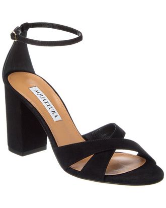 Aquazzura Divine 85 Suede Sandal