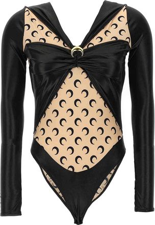 Marine Serre All Over Moon Bodysuit