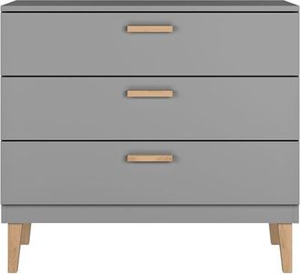 Les Tendances Les Tendances - C&oacute;moda 3 Cajones Kocot Kids Kubi - Gris